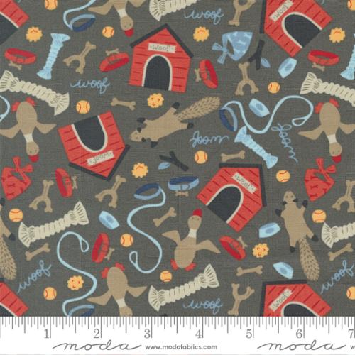 [168323] Moda Fabrics Dog Daze 20841 18 Dirt