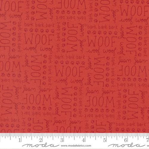 [168328] Moda Fabrics Dog Daze 20843 17 Red