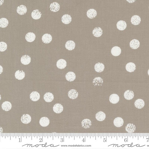 [166881] Moda Fabrics Filigree by Zen Chic Dotties 1813 15 Stone White