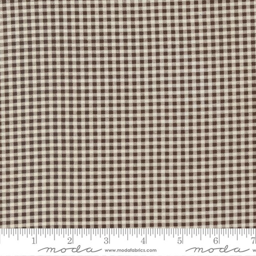 [167154] Moda Fabrics Florence's Fancy by Betsy Chutchian Everyday Gingham 31668 18 Chocolate