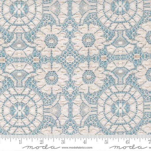 [165232] Moda Fabrics Leather Lace Amazing Grace by Cathe Holden 7404 16 Tranquil