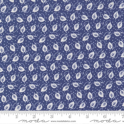 [165155] Moda Fabrics Picture Perfect by American Jane Leaf 21806 18 Navy