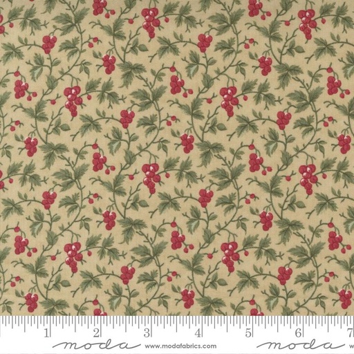 [163932] Moda Fabrics Poinsettia Plaza by 3 Sisters 44294 21 Parchment