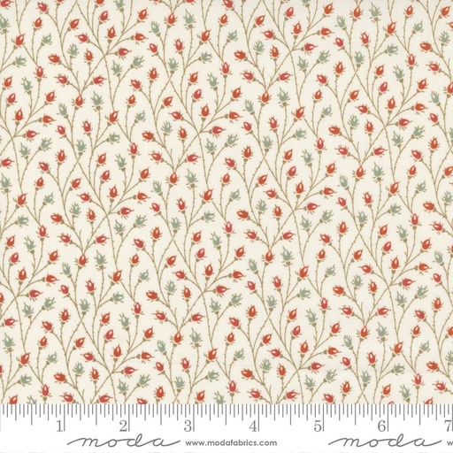 [165565] Moda Fabrics Rendezvous by 3 Sisters Budding Vine 44306 11 Porcelain