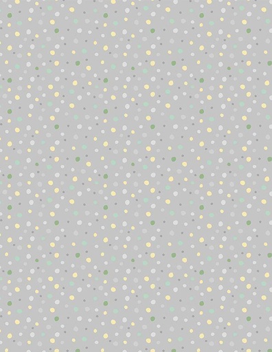 [166411] Wilmington Prints Hello Sunbeam by Lisa Perry Small Dots 3054 24506 975 Gray