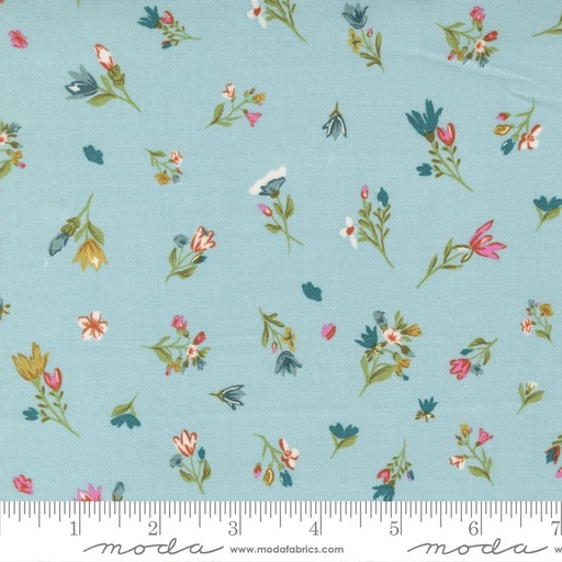 [165740] Moda Fabrics Songbook A New Page by Fancy That House Design Blessings Flow 45555 18 Mist