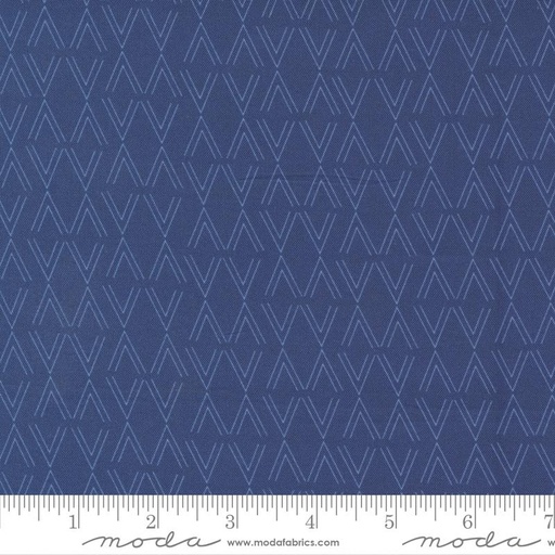 [166661] Moda Fabrics Sundance by Crystal Manning Diamonds 11907 21 Indigo