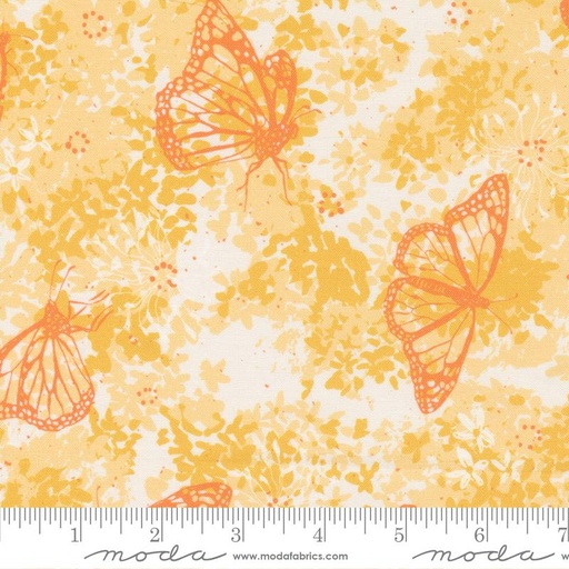 [166650] Moda Fabrics Sundance by Crystal Manning Monarchs Milkweed 11903 11 Cloud