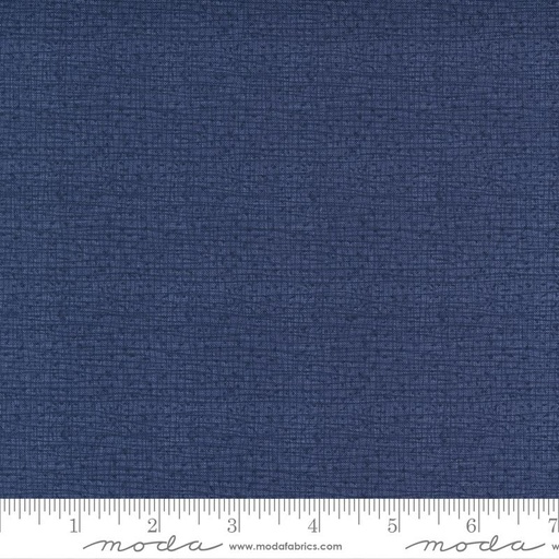 [157609] Moda Fabrics Thatched New by Robin Pickens Dark Wash Indigo