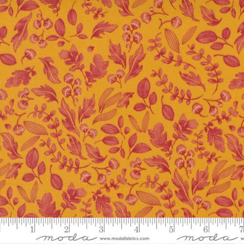 [167035] Moda Fabrics Wild Blossoms by Robin Pickens Leafy World 48736 17 Honeycomb