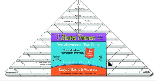 [154899] New Leaf Stitches Clearly Perfect Slotted Trimmer NLS-CPSTA2