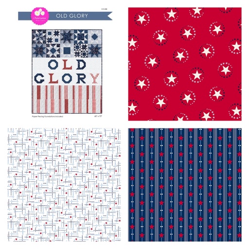 [170568] Old Glory Salute Quilt Kit