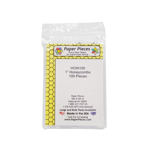 [140659] Honeycomb Papers 1.0" 100 count HON100S